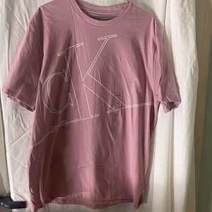 Calvin Klein Mauve Graphic Tee